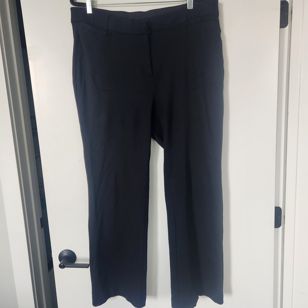 Lane Bryant's Allie Black Slack Pants